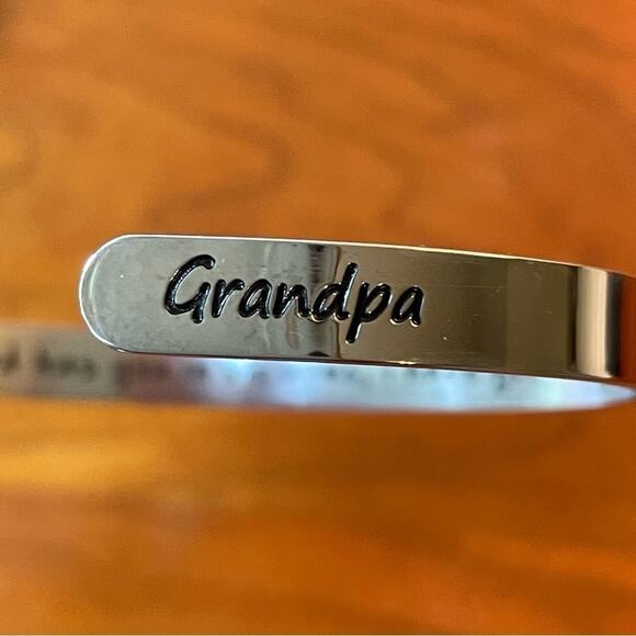 Grandpa “ God‎ Has you in His Arms, I Have You in My Heart” Memory Bracelet NEW - Picture 2 of 6
